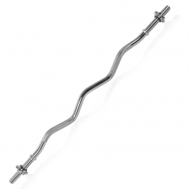 Bremshey curlstang 30 mm met schroefsluiters 120 cm (08BRSCL123)